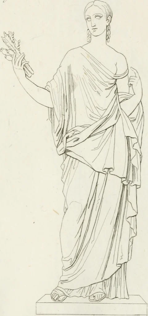 An illustration from Sculture del palazzo della Villa Borghese detta Pinciana, 1796, leaf 220