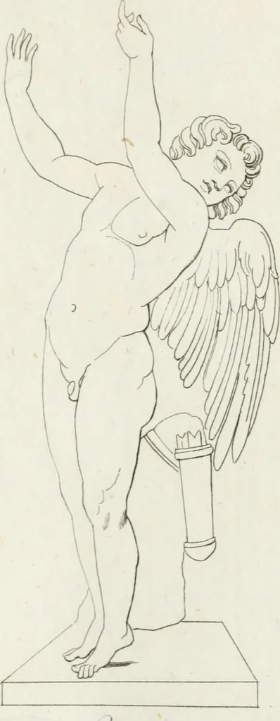 An illustration from Sculture del palazzo della Villa Borghese detta Pinciana, 1796, leaf 234