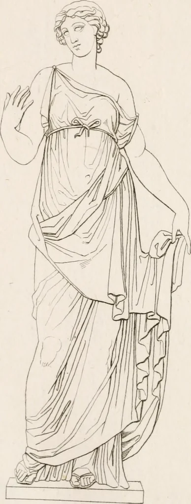 An illustration from Sculture del palazzo della Villa Borghese detta Pinciana, 1796, leaf 246