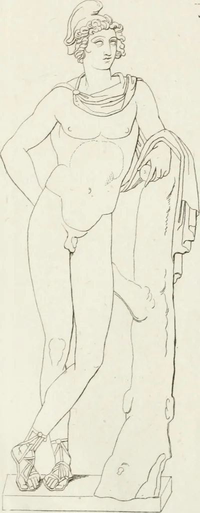 An illustration from Sculture del palazzo della Villa Borghese detta Pinciana, 1796, leaf 248