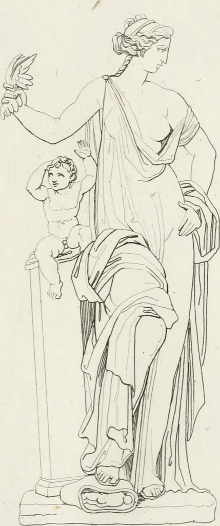 An illustration from Sculture del palazzo della Villa Borghese detta Pinciana, 1796, leaf 30
