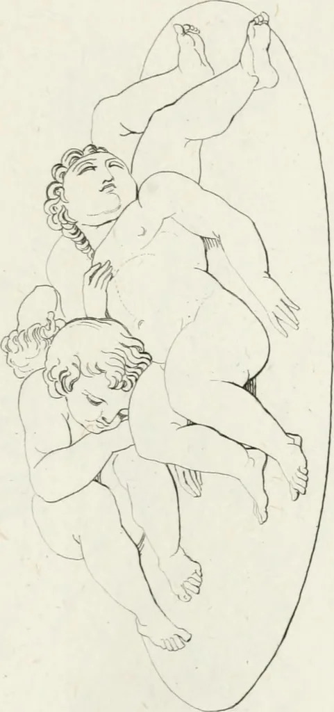 An illustration from Sculture del palazzo della Villa Borghese detta Pinciana, 1796, leaf 34