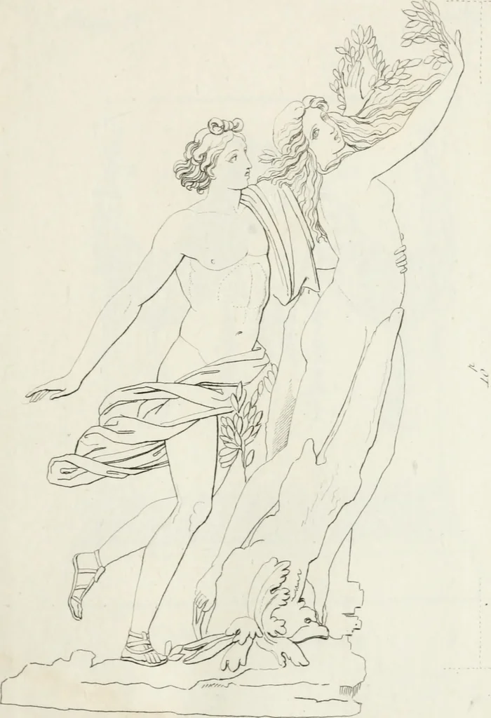 An illustration from Sculture del palazzo della Villa Borghese detta Pinciana, 1796, leaf 36