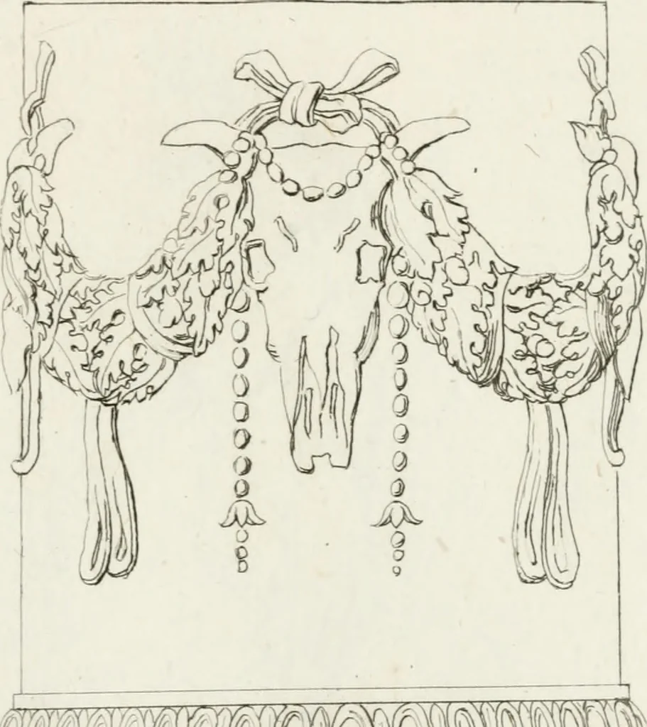 An illustration from Sculture del palazzo della Villa Borghese detta Pinciana, 1796, leaf 38