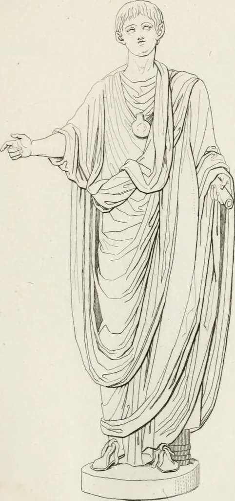 An illustration from Sculture del palazzo della Villa Borghese detta Pinciana, 1796, leaf 62