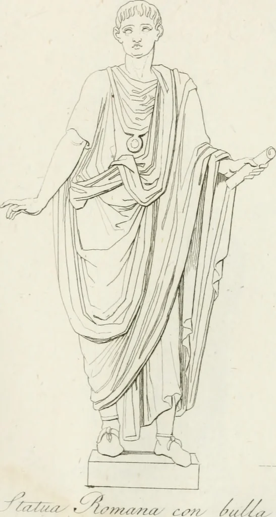 An illustration from Sculture del palazzo della Villa Borghese detta Pinciana, 1796, leaf 64