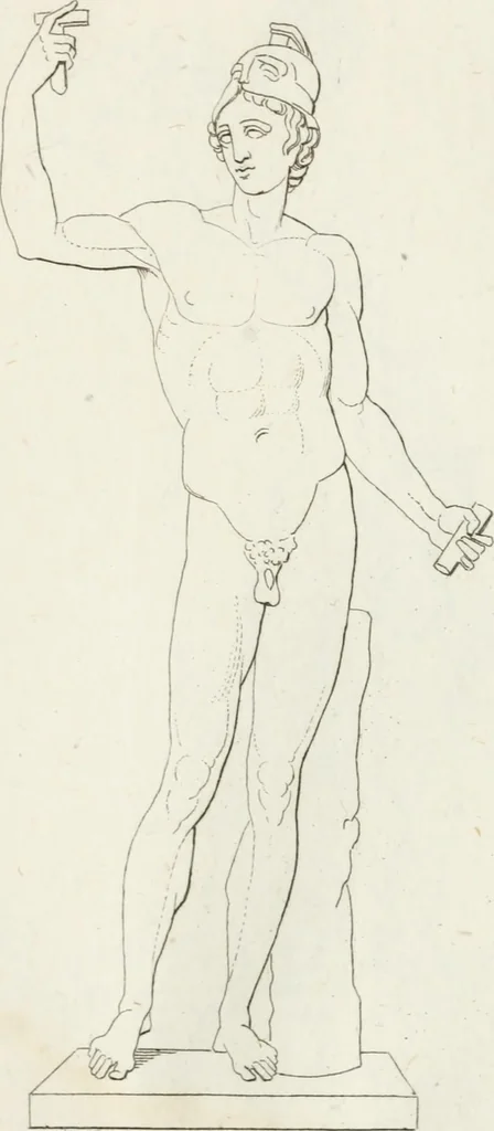 An illustration from Sculture del palazzo della Villa Borghese detta Pinciana, 1796, leaf 68