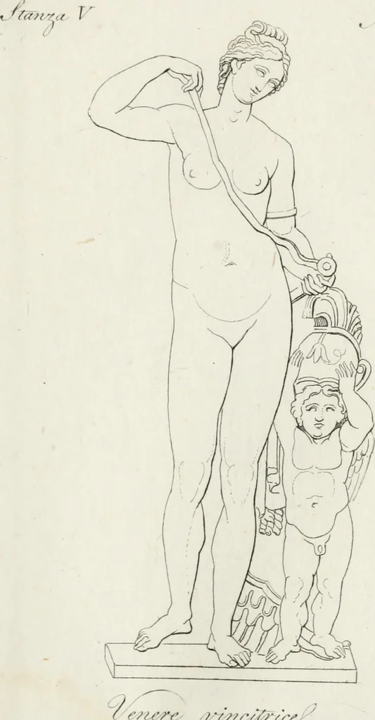 An illustration from Sculture del palazzo della Villa Borghese detta Pinciana, 1796, leaf 70