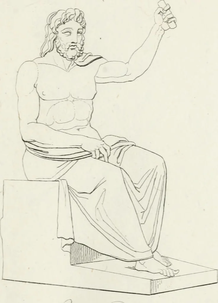 An illustration from Sculture del palazzo della Villa Borghese detta Pinciana, 1796, leaf 8