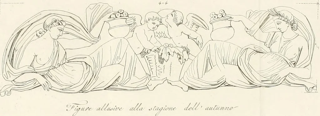 An illustration from Sculture del palazzo della Villa Borghese detta Pinciana, 1796, leaf 83