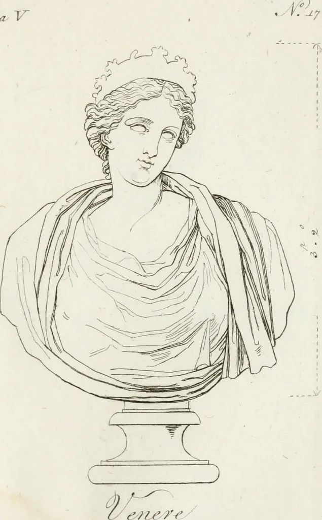 An illustration from Sculture del palazzo della Villa Borghese detta Pinciana, 1796, leaf 90