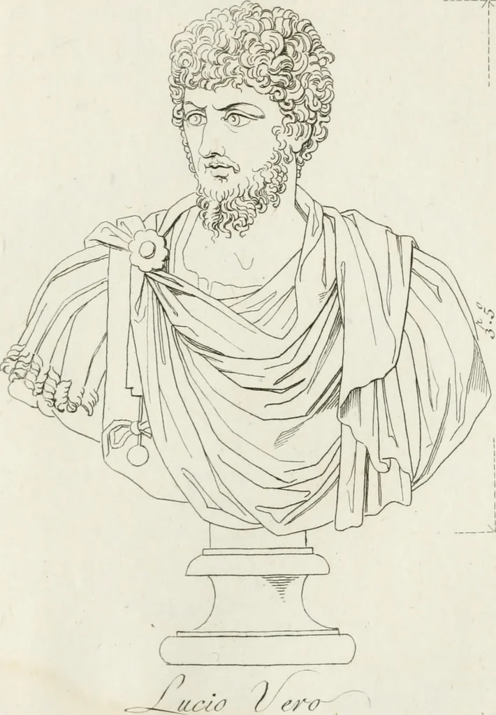 An illustration from Sculture del palazzo della Villa Borghese detta Pinciana, 1796, leaf 92