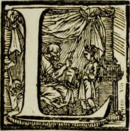 An illustration from Scvlptvræ veteris admiranda : sive, Delineatio vera perfectissimarvm eminentissimarvmqve statvarvm, unà cum artis hujus nobilissimæ theoria, serenissimo ac potentissimo principi ac domino, domino Carolo, comiti Palat. Rheni, S. Rom. imp. archith. & electori, Bavariæ duci, &c. &c., 1680, leaf 104