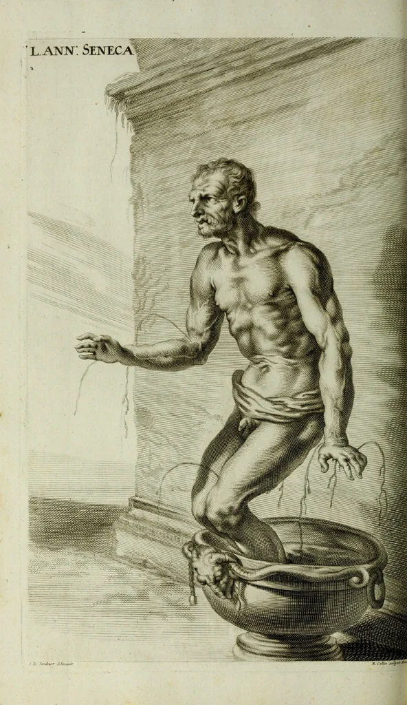 An illustration from Scvlptvræ veteris admiranda : sive, Delineatio vera perfectissimarvm eminentissimarvmqve statvarvm, unà cum artis hujus nobilissimæ theoria, serenissimo ac potentissimo principi ac domino, domino Carolo, comiti Palat. Rheni, S. Rom. imp. archith. & electori, Bavariæ duci, &c. &c., 1680, leaf 115