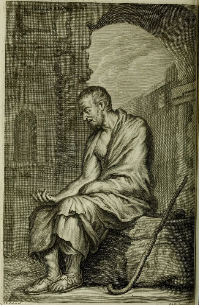 An illustration from Scvlptvræ veteris admiranda : sive, Delineatio vera perfectissimarvm eminentissimarvmqve statvarvm, unà cum artis hujus nobilissimæ theoria, serenissimo ac potentissimo principi ac domino, domino Carolo, comiti Palat. Rheni, S. Rom. imp. archith. & electori, Bavariæ duci, &c. &c., 1680, leaf 139