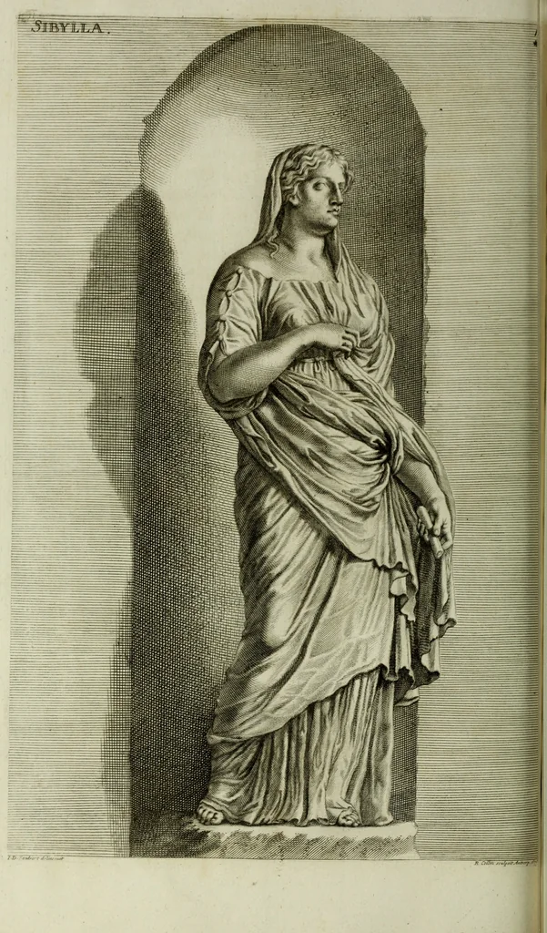 An illustration from Scvlptvræ veteris admiranda : sive, Delineatio vera perfectissimarvm eminentissimarvmqve statvarvm, unà cum artis hujus nobilissimæ theoria, serenissimo ac potentissimo principi ac domino, domino Carolo, comiti Palat. Rheni, S. Rom. imp. archith. & electori, Bavariæ duci, &c. &c., 1680, leaf 143
