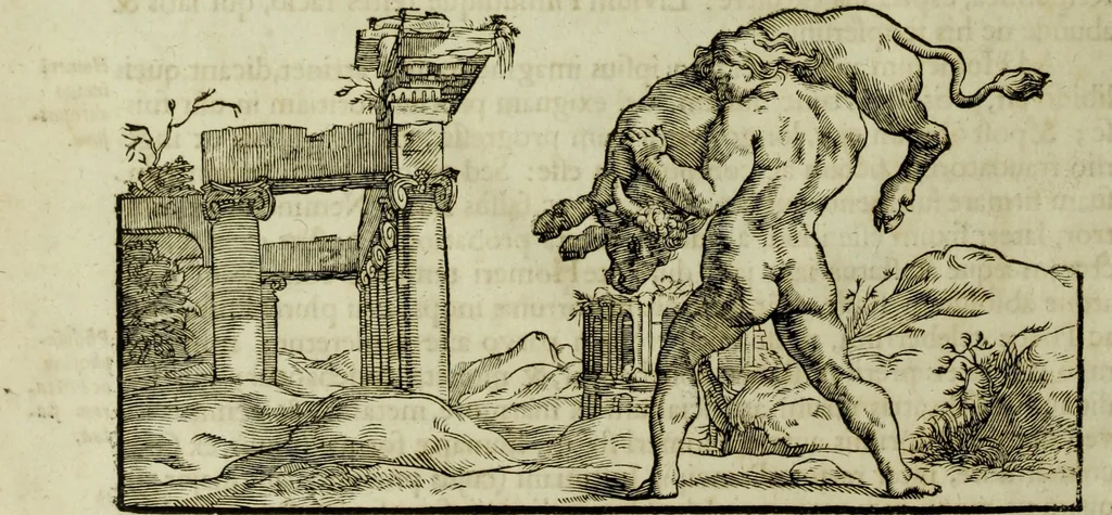 An illustration from Scvlptvræ veteris admiranda : sive, Delineatio vera perfectissimarvm eminentissimarvmqve statvarvm, unà cum artis hujus nobilissimæ theoria, serenissimo ac potentissimo principi ac domino, domino Carolo, comiti Palat. Rheni, S. Rom. imp. archith. & electori, Bavariæ duci, &c. &c., 1680, leaf 15