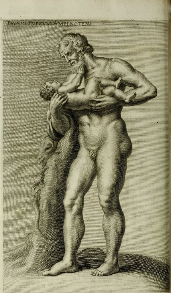 An illustration from Scvlptvræ veteris admiranda : sive, Delineatio vera perfectissimarvm eminentissimarvmqve statvarvm, unà cum artis hujus nobilissimæ theoria, serenissimo ac potentissimo principi ac domino, domino Carolo, comiti Palat. Rheni, S. Rom. imp. archith. & electori, Bavariæ duci, &c. &c., 1680, leaf 151