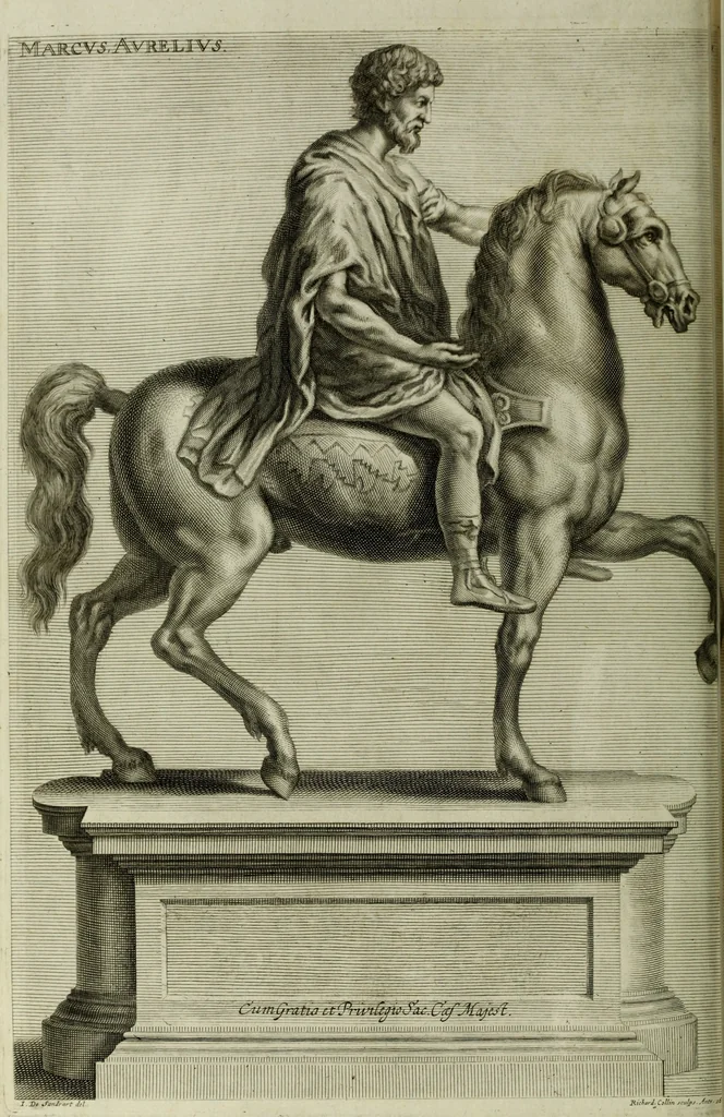An illustration from Scvlptvræ veteris admiranda : sive, Delineatio vera perfectissimarvm eminentissimarvmqve statvarvm, unà cum artis hujus nobilissimæ theoria, serenissimo ac potentissimo principi ac domino, domino Carolo, comiti Palat. Rheni, S. Rom. imp. archith. & electori, Bavariæ duci, &c. &c., 1680, leaf 187