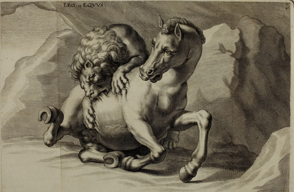 An illustration from Scvlptvræ veteris admiranda : sive, Delineatio vera perfectissimarvm eminentissimarvmqve statvarvm, unà cum artis hujus nobilissimæ theoria, serenissimo ac potentissimo principi ac domino, domino Carolo, comiti Palat. Rheni, S. Rom. imp. archith. & electori, Bavariæ duci, &c. &c., 1680, leaf 203