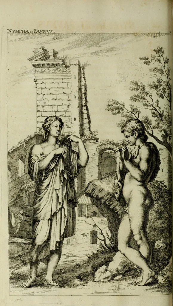 An illustration from Scvlptvræ veteris admiranda : sive, Delineatio vera perfectissimarvm eminentissimarvmqve statvarvm, unà cum artis hujus nobilissimæ theoria, serenissimo ac potentissimo principi ac domino, domino Carolo, comiti Palat. Rheni, S. Rom. imp. archith. & electori, Bavariæ duci, &c. &c., 1680, leaf 225