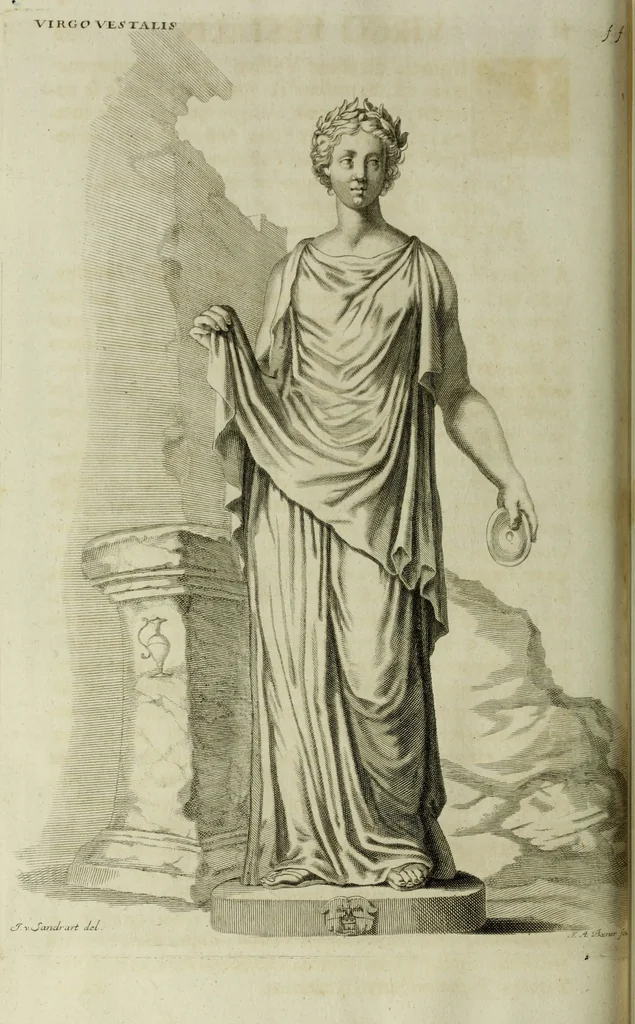 An illustration from Scvlptvræ veteris admiranda : sive, Delineatio vera perfectissimarvm eminentissimarvmqve statvarvm, unà cum artis hujus nobilissimæ theoria, serenissimo ac potentissimo principi ac domino, domino Carolo, comiti Palat. Rheni, S. Rom. imp. archith. & electori, Bavariæ duci, &c. &c., 1680, leaf 233