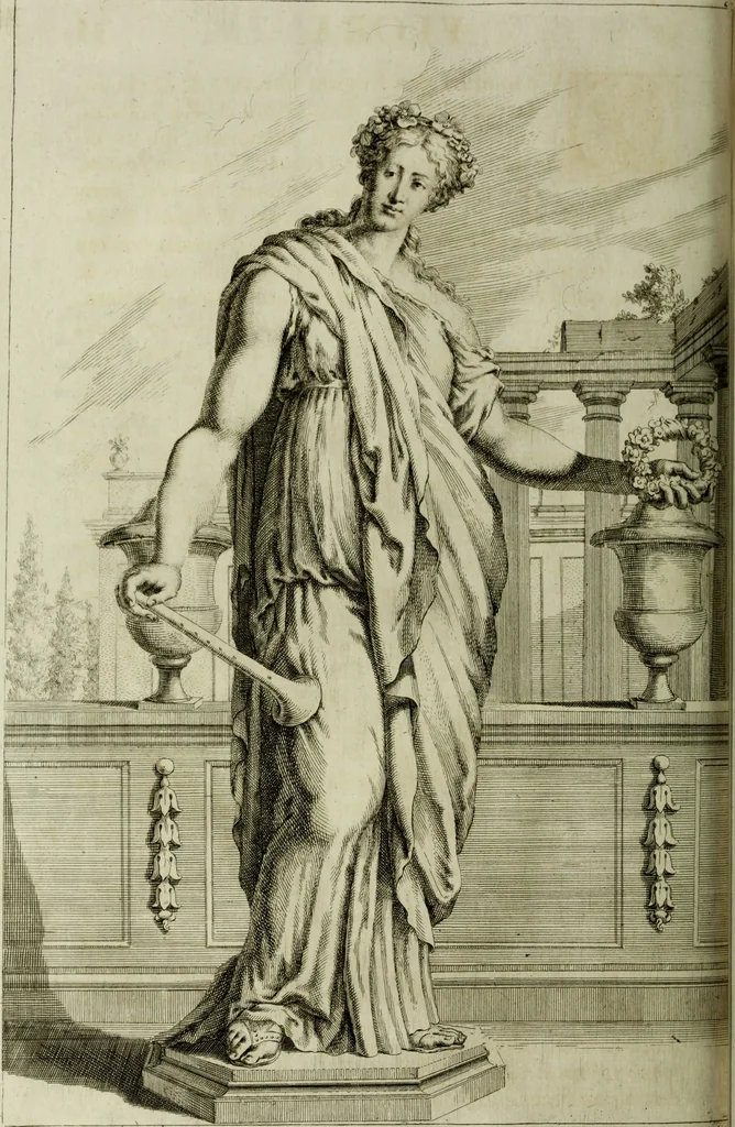 An illustration from Scvlptvræ veteris admiranda : sive, Delineatio vera perfectissimarvm eminentissimarvmqve statvarvm, unà cum artis hujus nobilissimæ theoria, serenissimo ac potentissimo principi ac domino, domino Carolo, comiti Palat. Rheni, S. Rom. imp. archith. & electori, Bavariæ duci, &c. &c., 1680, leaf 237