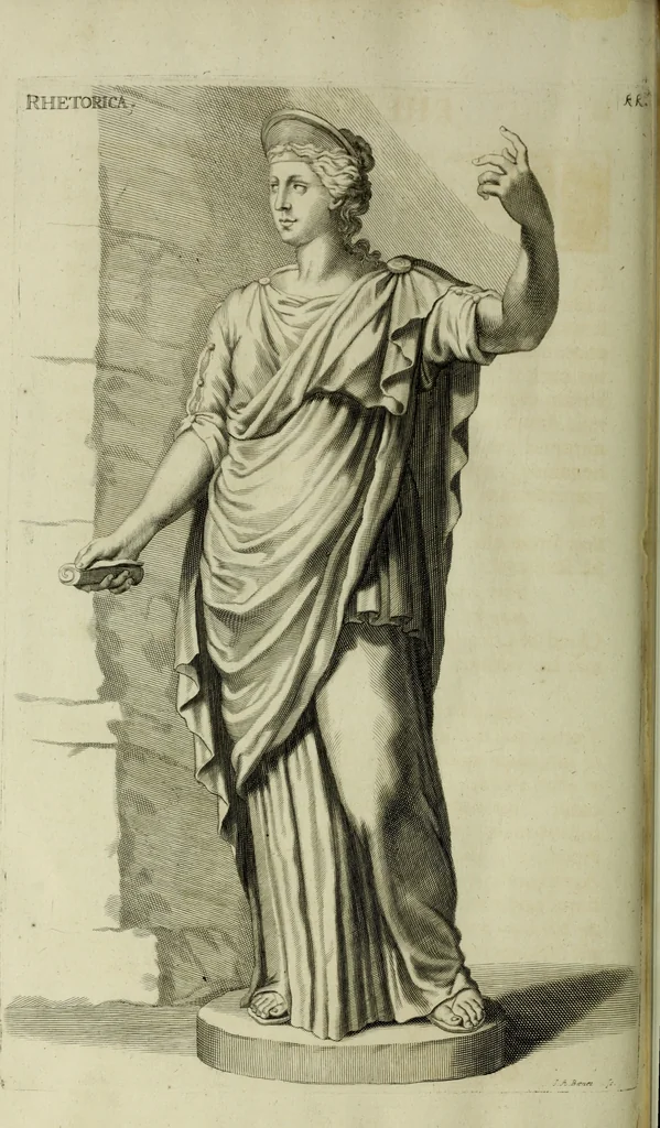 An illustration from Scvlptvræ veteris admiranda : sive, Delineatio vera perfectissimarvm eminentissimarvmqve statvarvm, unà cum artis hujus nobilissimæ theoria, serenissimo ac potentissimo principi ac domino, domino Carolo, comiti Palat. Rheni, S. Rom. imp. archith. & electori, Bavariæ duci, &c. &c., 1680, leaf 249