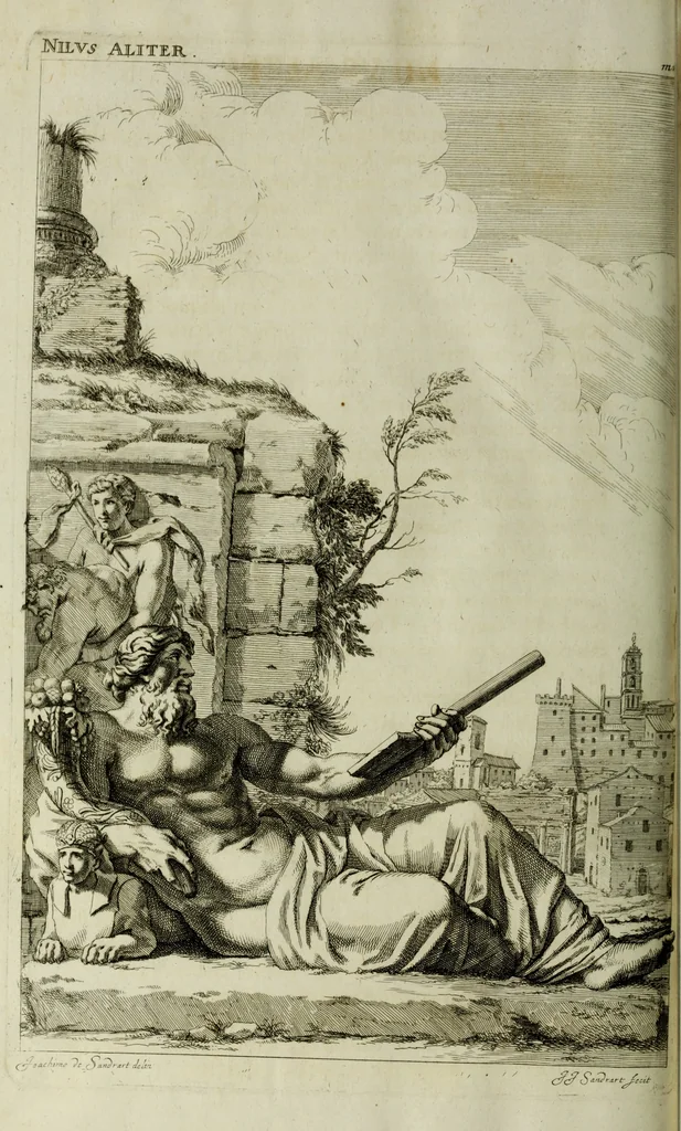 An illustration from Scvlptvræ veteris admiranda : sive, Delineatio vera perfectissimarvm eminentissimarvmqve statvarvm, unà cum artis hujus nobilissimæ theoria, serenissimo ac potentissimo principi ac domino, domino Carolo, comiti Palat. Rheni, S. Rom. imp. archith. & electori, Bavariæ duci, &c. &c., 1680, leaf 257