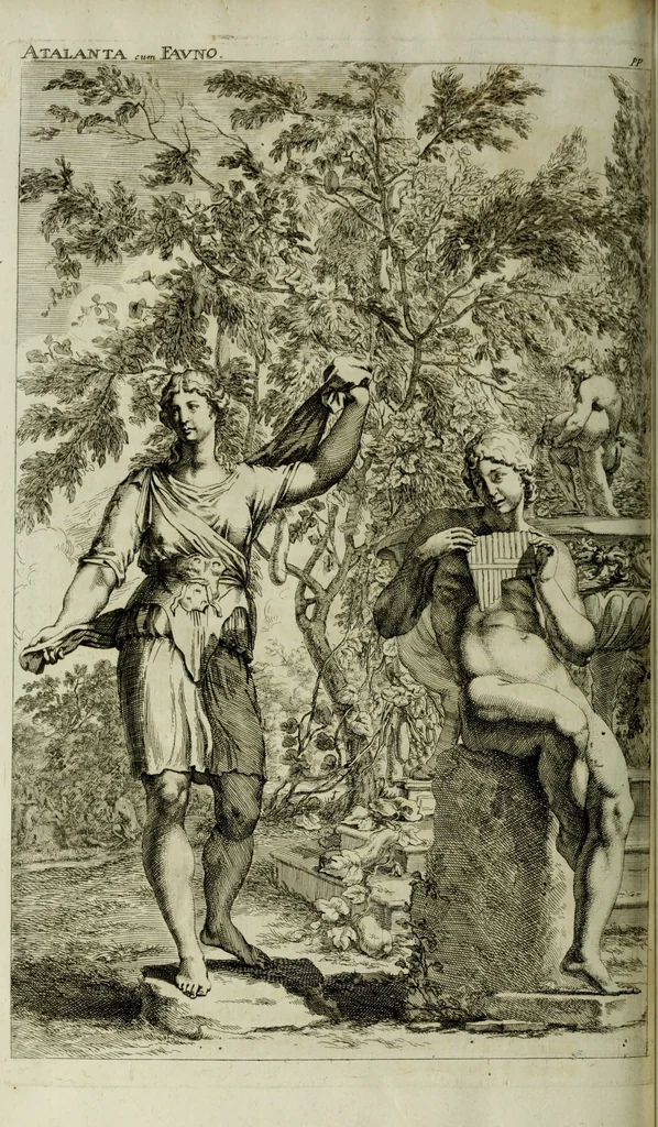 An illustration from Scvlptvræ veteris admiranda : sive, Delineatio vera perfectissimarvm eminentissimarvmqve statvarvm, unà cum artis hujus nobilissimæ theoria, serenissimo ac potentissimo principi ac domino, domino Carolo, comiti Palat. Rheni, S. Rom. imp. archith. & electori, Bavariæ duci, &c. &c., 1680, leaf 269