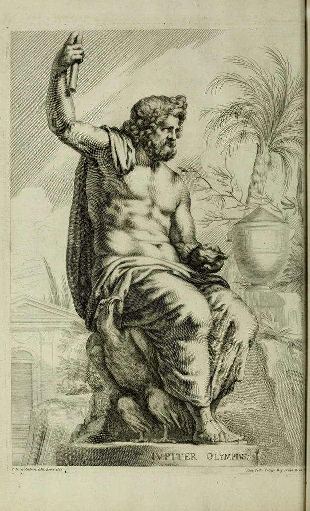 An illustration from Scvlptvræ veteris admiranda : sive, Delineatio vera perfectissimarvm eminentissimarvmqve statvarvm, unà cum artis hujus nobilissimæ theoria, serenissimo ac potentissimo principi ac domino, domino Carolo, comiti Palat. Rheni, S. Rom. imp. archith. & electori, Bavariæ duci, &c. &c., 1680, leaf 27