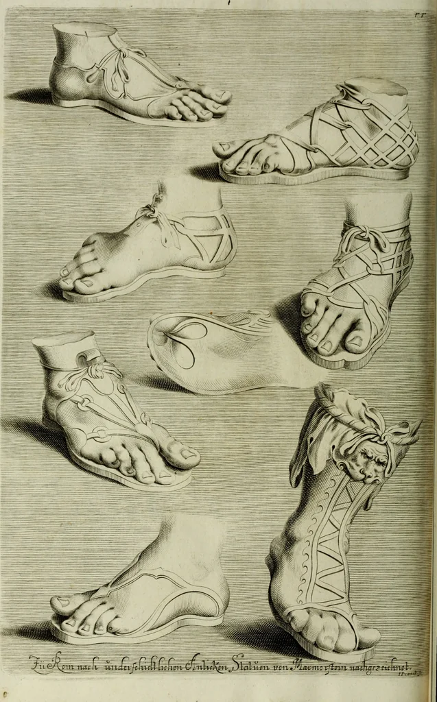 An illustration from Scvlptvræ veteris admiranda : sive, Delineatio vera perfectissimarvm eminentissimarvmqve statvarvm, unà cum artis hujus nobilissimæ theoria, serenissimo ac potentissimo principi ac domino, domino Carolo, comiti Palat. Rheni, S. Rom. imp. archith. & electori, Bavariæ duci, &c. &c., 1680, leaf 277