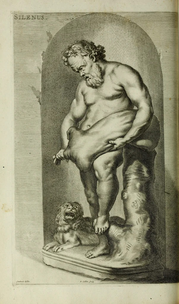 An illustration from Scvlptvræ veteris admiranda : sive, Delineatio vera perfectissimarvm eminentissimarvmqve statvarvm, unà cum artis hujus nobilissimæ theoria, serenissimo ac potentissimo principi ac domino, domino Carolo, comiti Palat. Rheni, S. Rom. imp. archith. & electori, Bavariæ duci, &c. &c., 1680, leaf 69