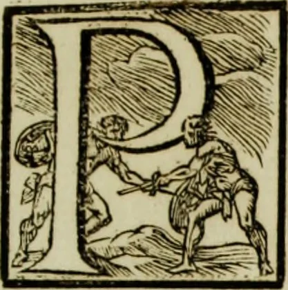 An illustration from Scvlptvræ veteris admiranda : sive, Delineatio vera perfectissimarvm eminentissimarvmqve statvarvm, unà cum artis hujus nobilissimæ theoria, serenissimo ac potentissimo principi ac domino, domino Carolo, comiti Palat. Rheni, S. Rom. imp. archith. & electori, Bavariæ duci, &c. &c., 1680, leaf 74