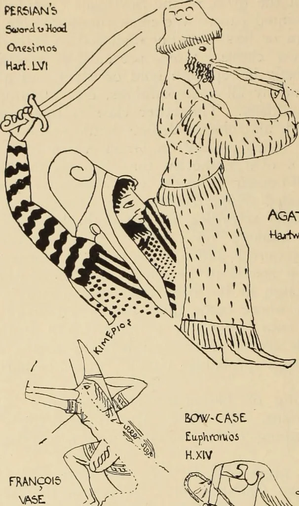 An illustration from Scythians and Greeks : a survey of ancient history and archaeology on the north coast of the Euxine from the Danube to the Caucasus, 1913, leaf 101