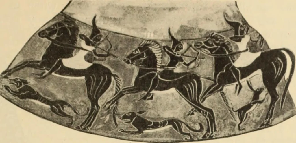 An illustration from Scythians and Greeks : a survey of ancient history and archaeology on the north coast of the Euxine from the Danube to the Caucasus, 1913, leaf 102