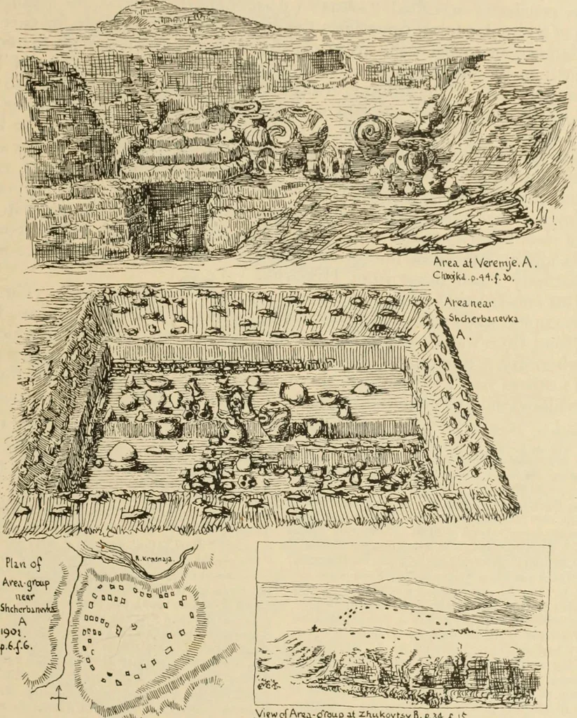 An illustration from Scythians and Greeks : a survey of ancient history and archaeology on the north coast of the Euxine from the Danube to the Caucasus, 1913, leaf 182