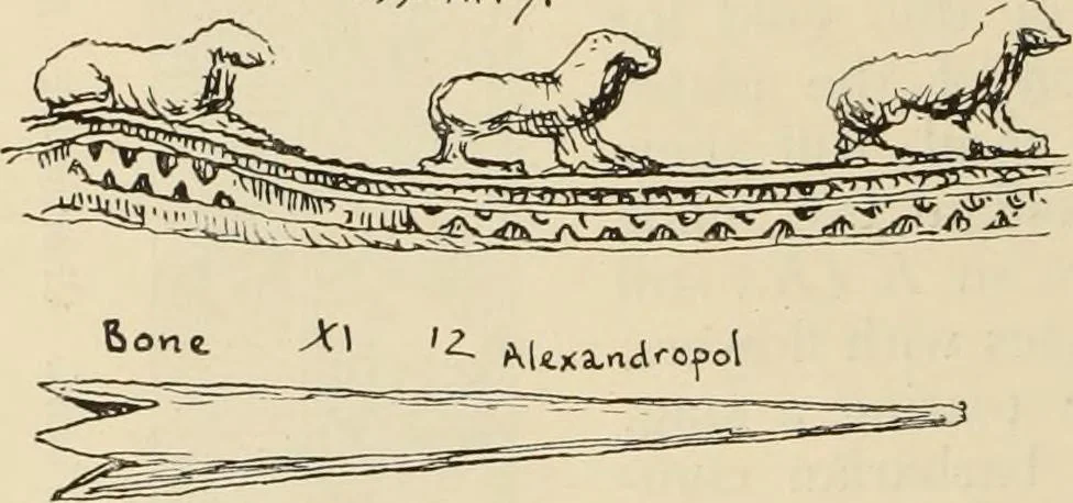 An illustration from Scythians and Greeks : a survey of ancient history and archaeology on the north coast of the Euxine from the Danube to the Caucasus, 1913, leaf 207