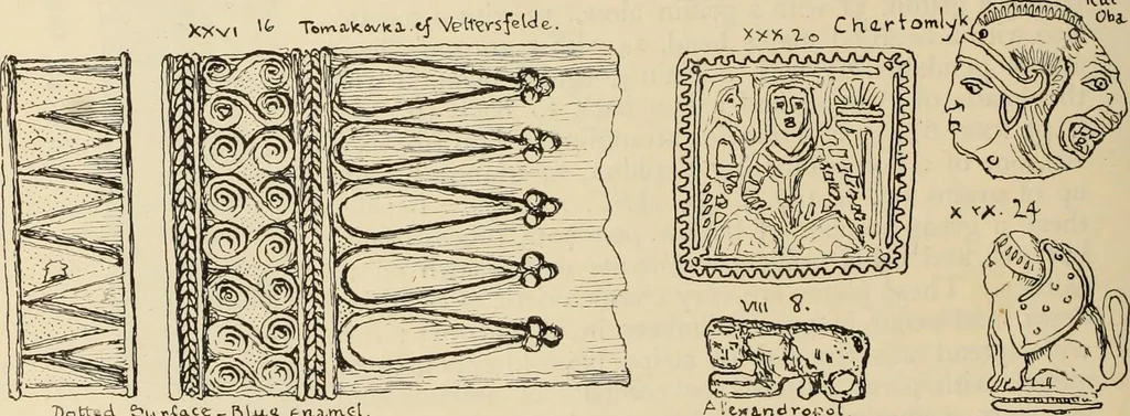 An illustration from Scythians and Greeks : a survey of ancient history and archaeology on the north coast of the Euxine from the Danube to the Caucasus, 1913, leaf 207
