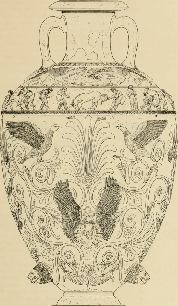 An illustration from Scythians and Greeks : a survey of ancient history and archaeology on the north coast of the Euxine from the Danube to the Caucasus, 1913, leaf 208