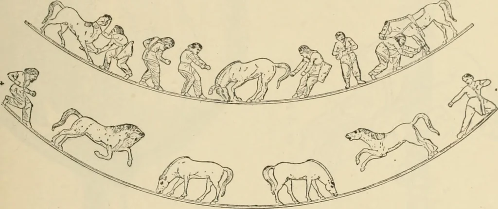 An illustration from Scythians and Greeks : a survey of ancient history and archaeology on the north coast of the Euxine from the Danube to the Caucasus, 1913, leaf 210