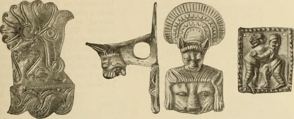 An illustration from Scythians and Greeks : a survey of ancient history and archaeology on the north coast of the Euxine from the Danube to the Caucasus, 1913, leaf 218