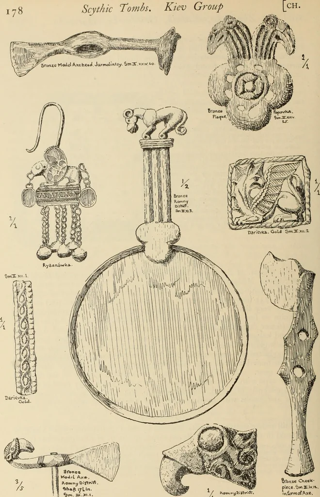 An illustration from Scythians and Greeks : a survey of ancient history and archaeology on the north coast of the Euxine from the Danube to the Caucasus, 1913, leaf 227