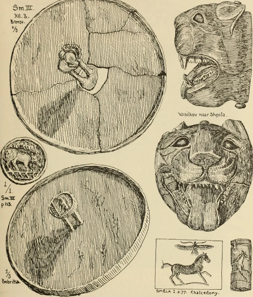 An illustration from Scythians and Greeks : a survey of ancient history and archaeology on the north coast of the Euxine from the Danube to the Caucasus, 1913, leaf 242