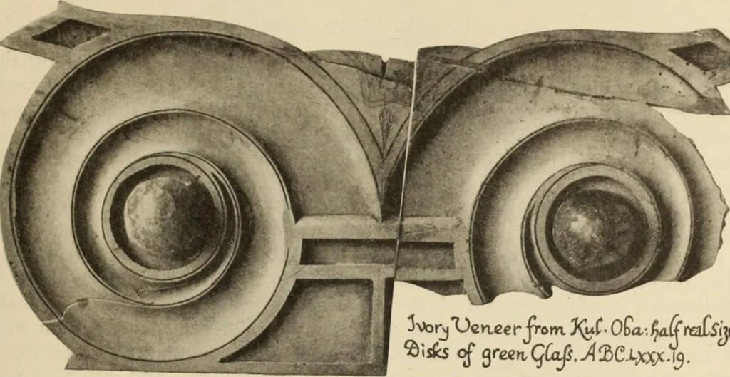 An illustration from Scythians and Greeks : a survey of ancient history and archaeology on the north coast of the Euxine from the Danube to the Caucasus, 1913, leaf 262
