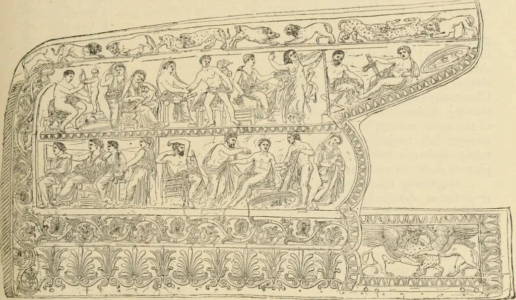 An illustration from Scythians and Greeks : a survey of ancient history and archaeology on the north coast of the Euxine from the Danube to the Caucasus, 1913, leaf 342