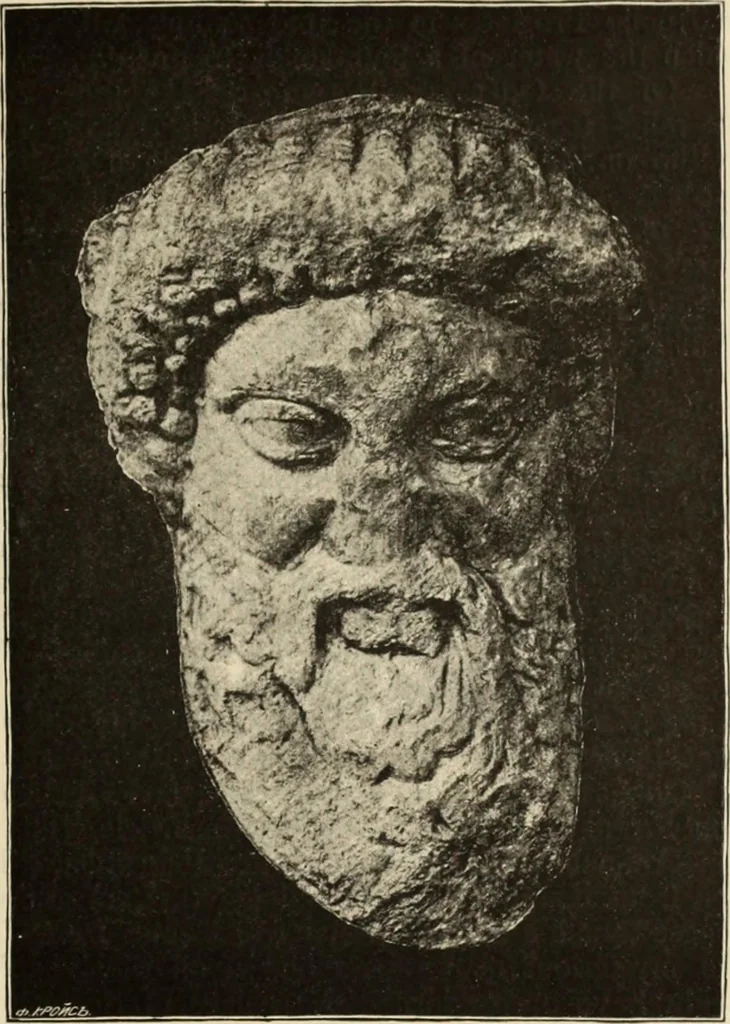 An illustration from Scythians and Greeks : a survey of ancient history and archaeology on the north coast of the Euxine from the Danube to the Caucasus, 1913, leaf 354