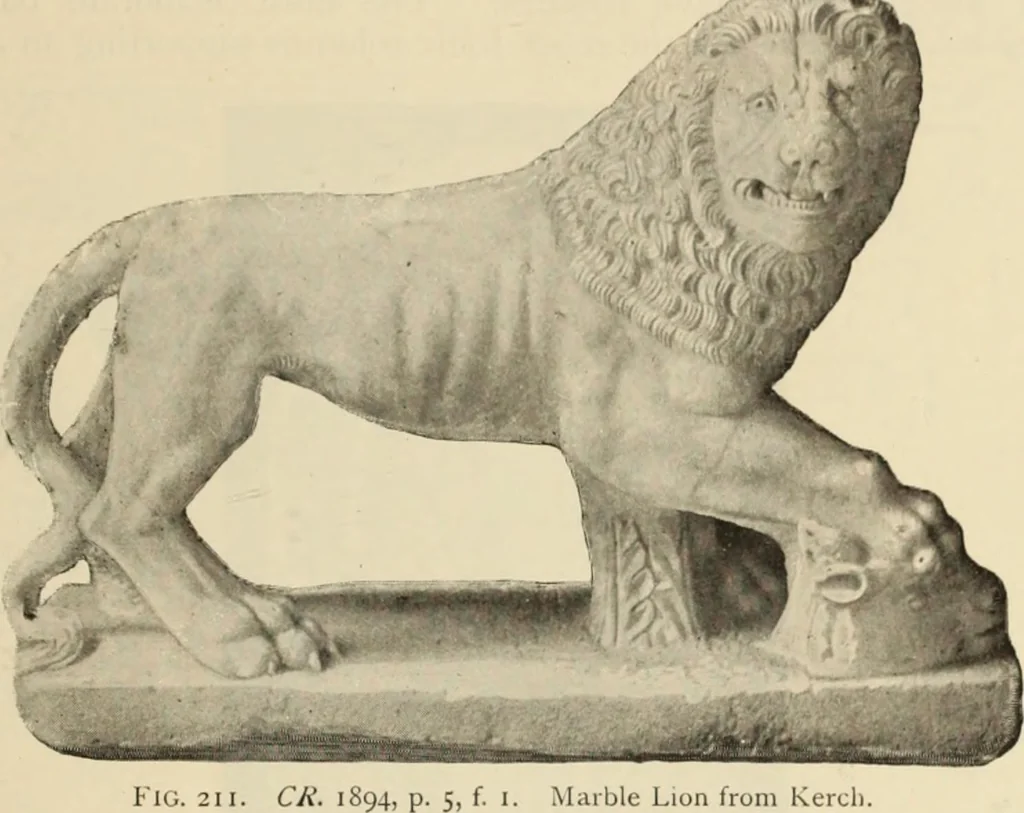 An illustration from Scythians and Greeks : a survey of ancient history and archaeology on the north coast of the Euxine from the Danube to the Caucasus, 1913, leaf 356