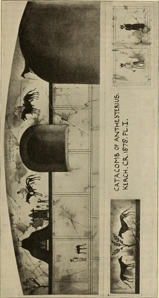 An illustration from Scythians and Greeks : a survey of ancient history and archaeology on the north coast of the Euxine from the Danube to the Caucasus, 1913, leaf 370