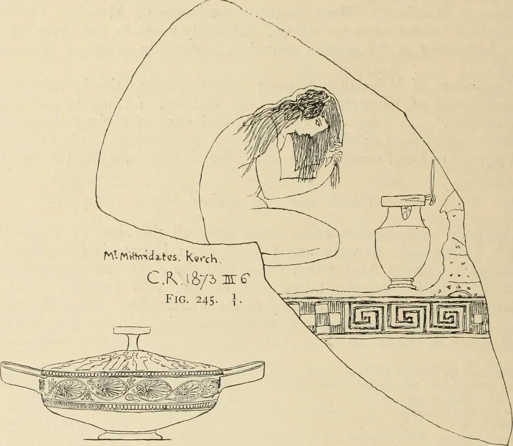 An illustration from Scythians and Greeks : a survey of ancient history and archaeology on the north coast of the Euxine from the Danube to the Caucasus, 1913, leaf 397